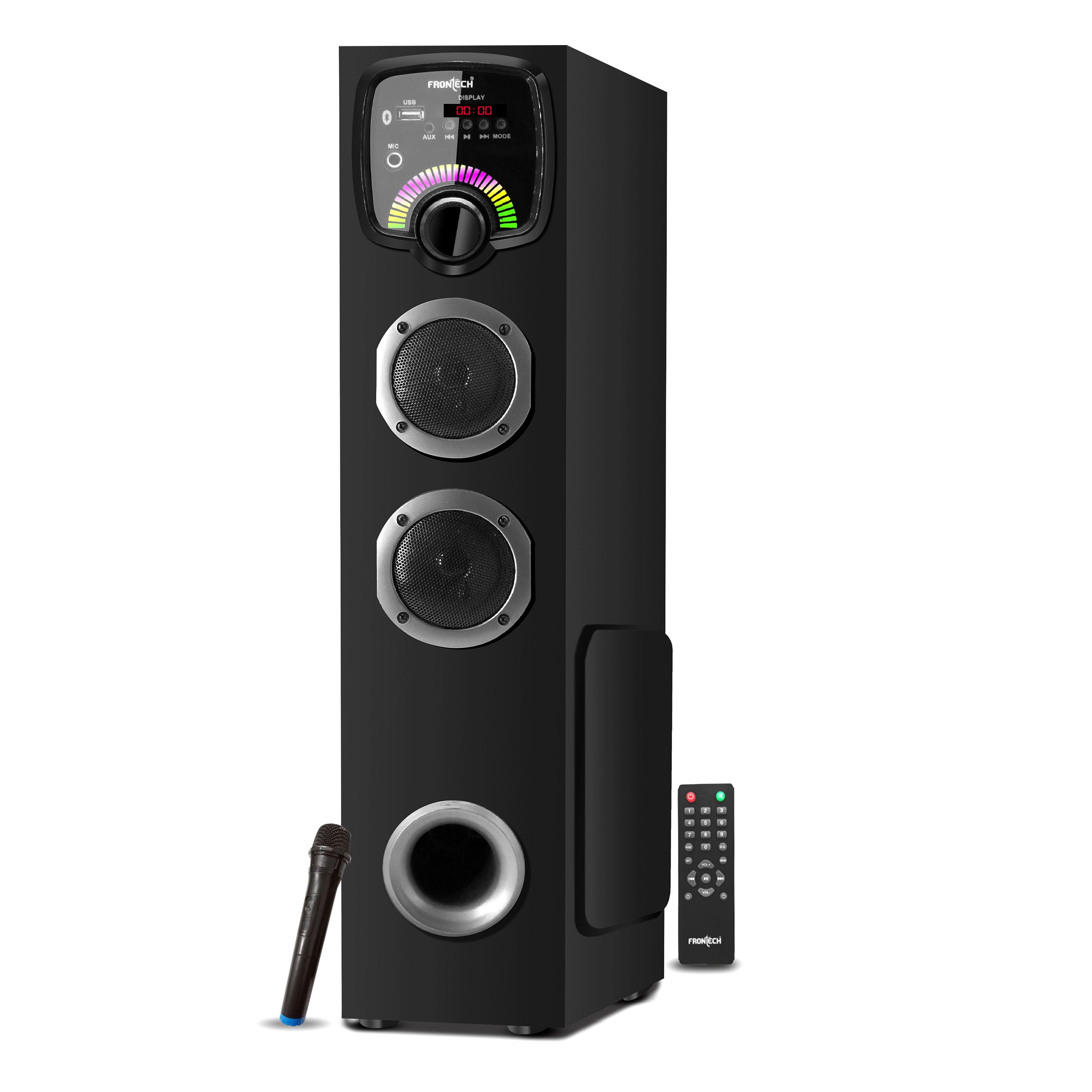 Frontech Spark Wireless 60W Bluetooth 5.0 Tower Speaker System (SW-0163) Frontech Spark Wireless 60W Bluetooth 5.0 Tower Speaker System (SW-0163)